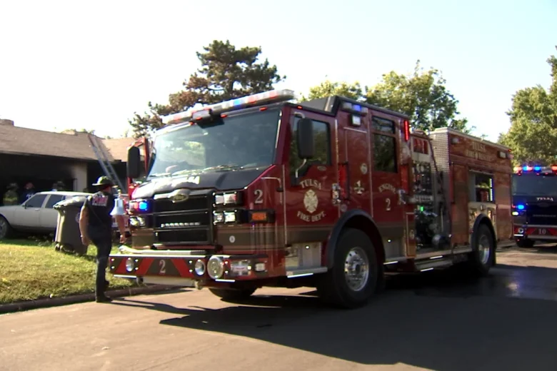 Child critically injured and woman hospitalized in north Tulsa house fire