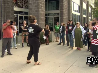 Hazami Barmada brings Freedom Convoy to Tulsa over Israel aid