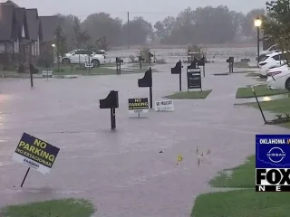 Heavy rain leaves multiple roads underwater across Oklahoma City