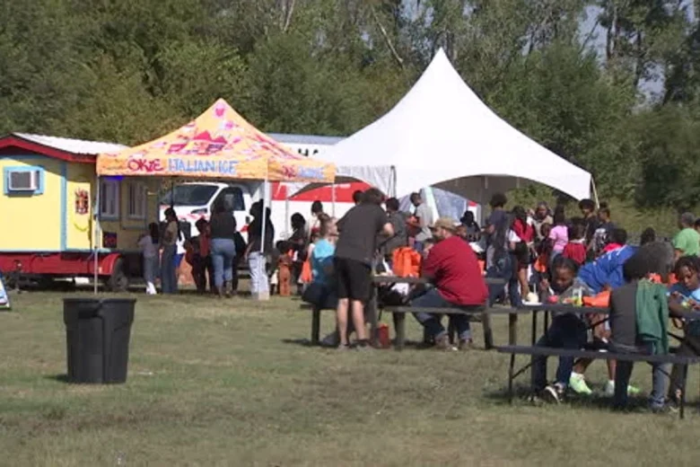 North Tulsa families celebrate fall at free pumpkin patch event