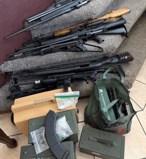 Stockton Drug Bust Nets Fentanyl, $288,142 in Cash and 14 Firearms