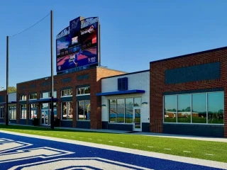 Sapulpa Public Schools unveils new football end zone facility