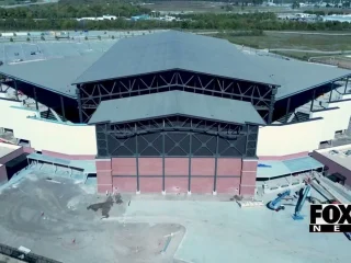 Seats installed at Broken Arrow amphitheater ahead of December opening