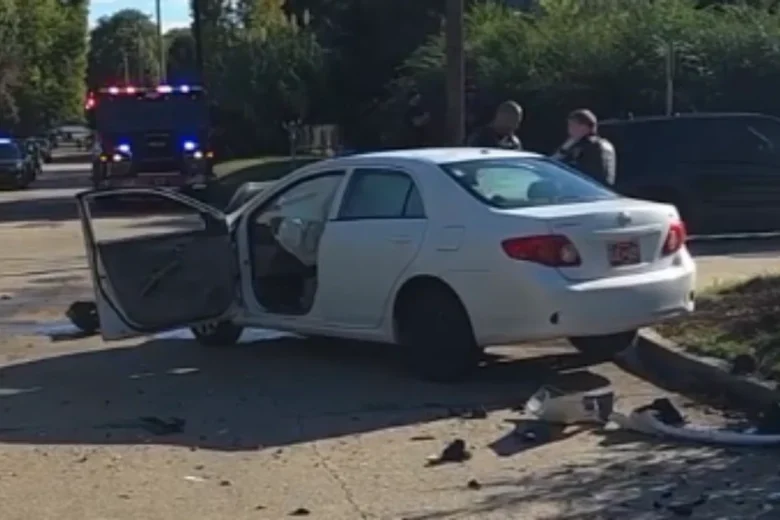 Suspect arrested after crashing into Tulsa police cruiser during chase